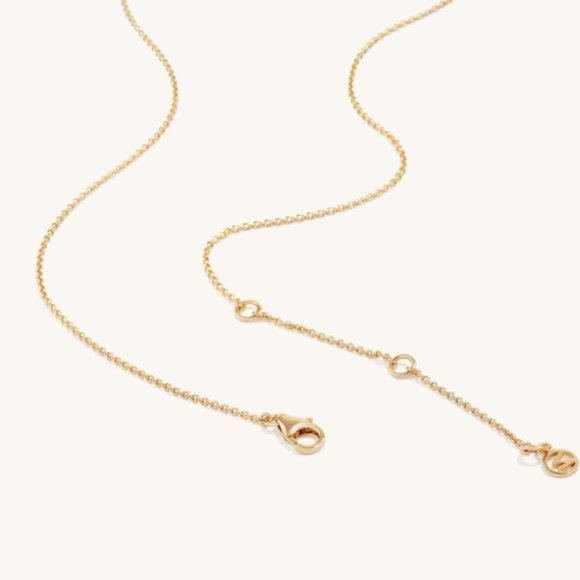 MEJURI - Libra Necklace 14k Gold - Picture 4 of 4